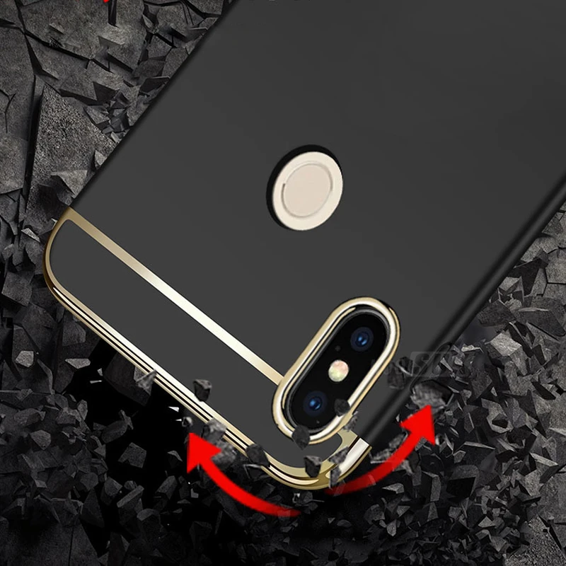 Чехол для Xiaomi Redmi Note 5 6 Pro защитный чехол 3 в 1 7 чехлы телефонов | Мобильные телефоны