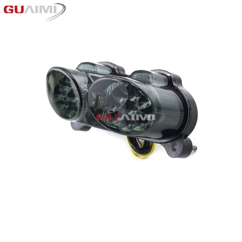 Мотоцикл тормоз Встроенный задний фонарь LED поворотники огни для Kawasaki ZR7S ZX6R J1 ZX900