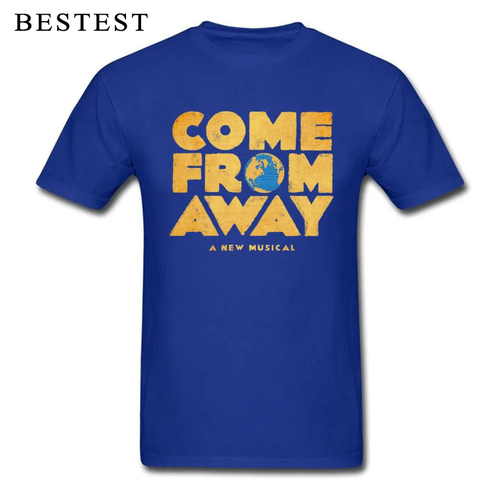Мужская футболка с надписью Come of Away High Street топы из 100% хлопка футболки в стиле рок