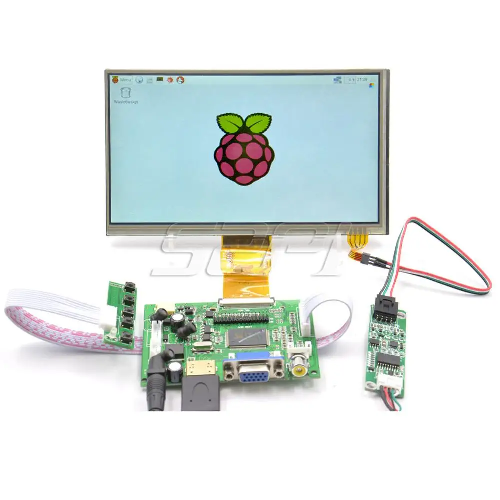 52Pi Raspberry Pi 3 model b плюс бесплатный подарок ABS чехол вентилятор радиатора и 7 дюймов