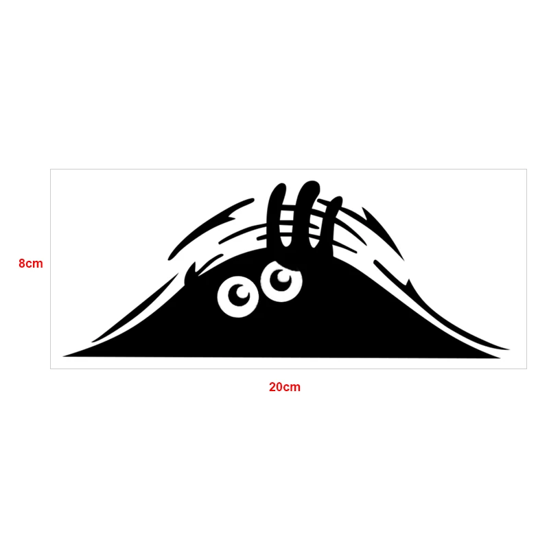 Peeking Monster Car Sticker vinyl decal Car-Styling for Land Rover LR4 LR3 LR2 Range Evoque Defender Discovery Freelander | Автомобили и