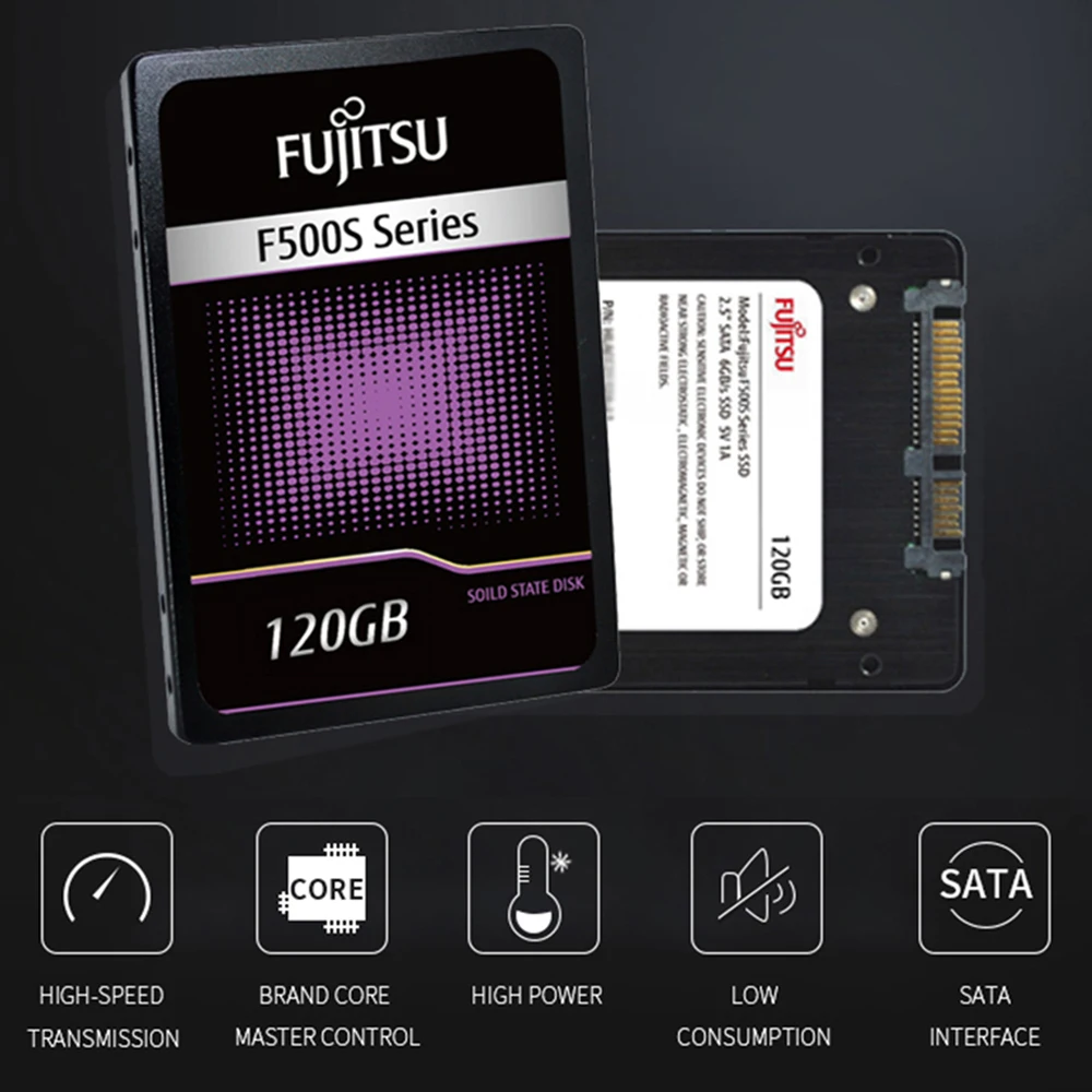 FUJITSU 2 5 &quotssd 1 ТБ sata3 ssd 1024G 3D NAND Flash SMI/Phison/Realtek TLC жесткий диск твердотельные