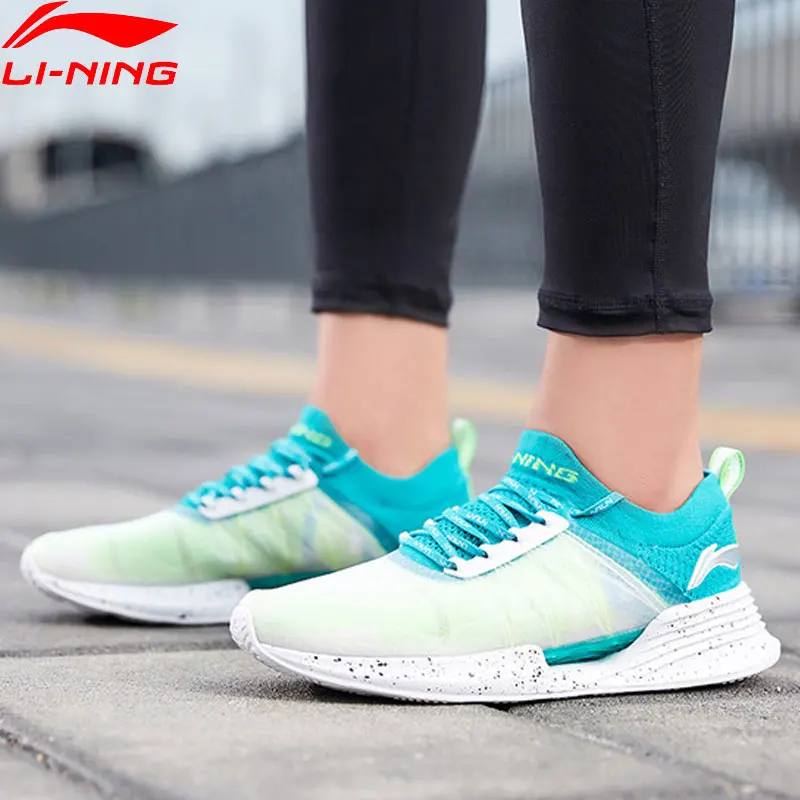 Li-Ning/мужские кроссовки для бега с крутой подушкой и облаком; дышащие кроссовки с мононитью; LI-NING спортивная обувь с облаками; ARHP031 XYP924