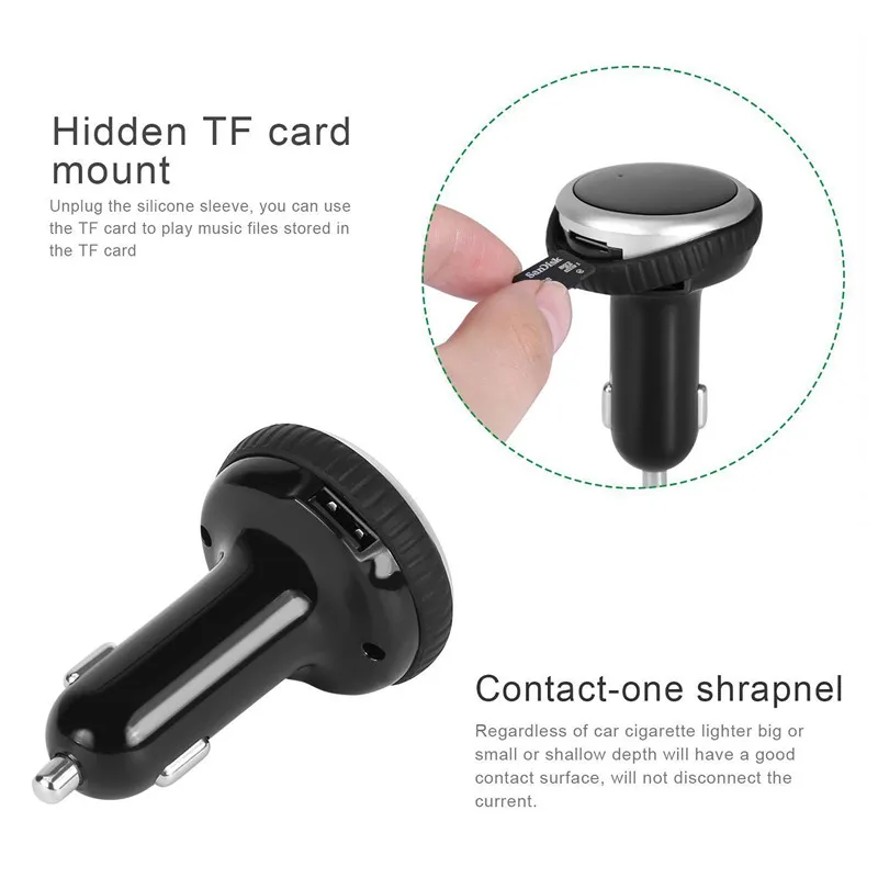 FM передатчик автомобильный Mp3 плеер Автомобильный GPS трекер fm модулятор Bluetooth Hands