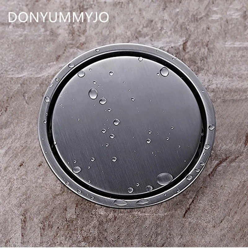 DONYUMMYJO 304 наполнитель для пола из нержавеющей стали ванной комнаты Круглая