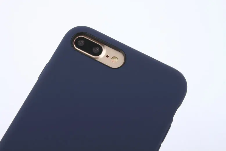 Для iPhone 7 8 чехол роскошный Оригинальный жидкий силиконовый для Plus стильные