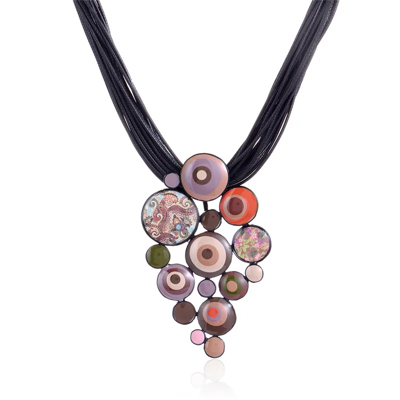 Модное эмалированное ожерелье из сплава 2019 винтажные аксессуары для одежды