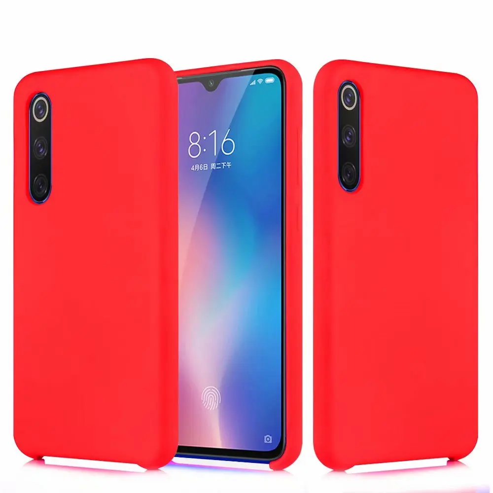 Red Оригинальные чехлы HYSOWENDLY Macaron для Redmi Note 4X7 Note 7 8 Pro Redmi K20 матовый Силиконовый чехол из ТПУ Для Xiaomi Note 3 9 SE cc9 - Цвет: Red