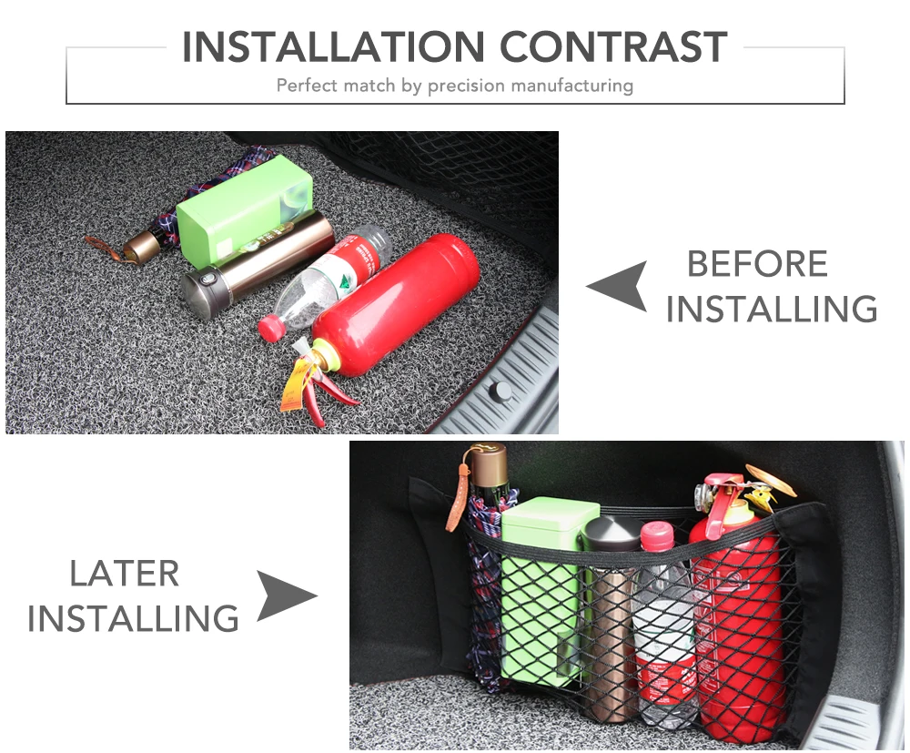 Автомобильный держатель для багажа карманная сетка 50 х25 см Opel astra h J g Mokka insignia corsa
