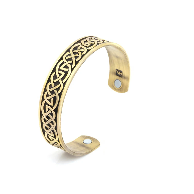 Dawapara Magnetic Retro Vintage Bracelet Wristband Cuff Bracelets Health Metal for Man Women bangles Pulseira Jewelry Gift | Украшения и