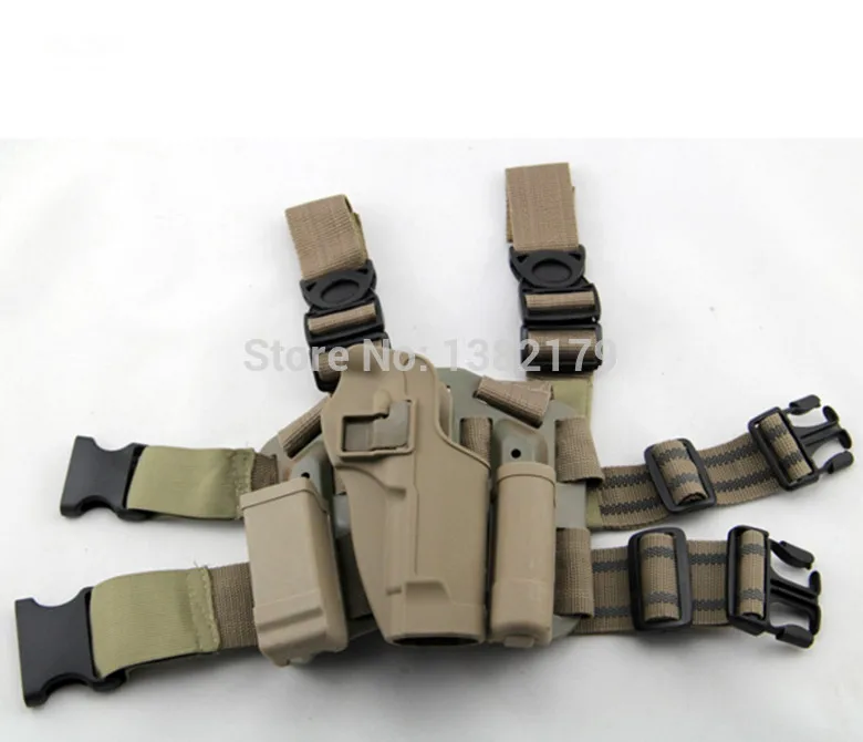 Для Беретта M9 92F Тактический Airsoft падения нога Правосторонняя кобура комплект