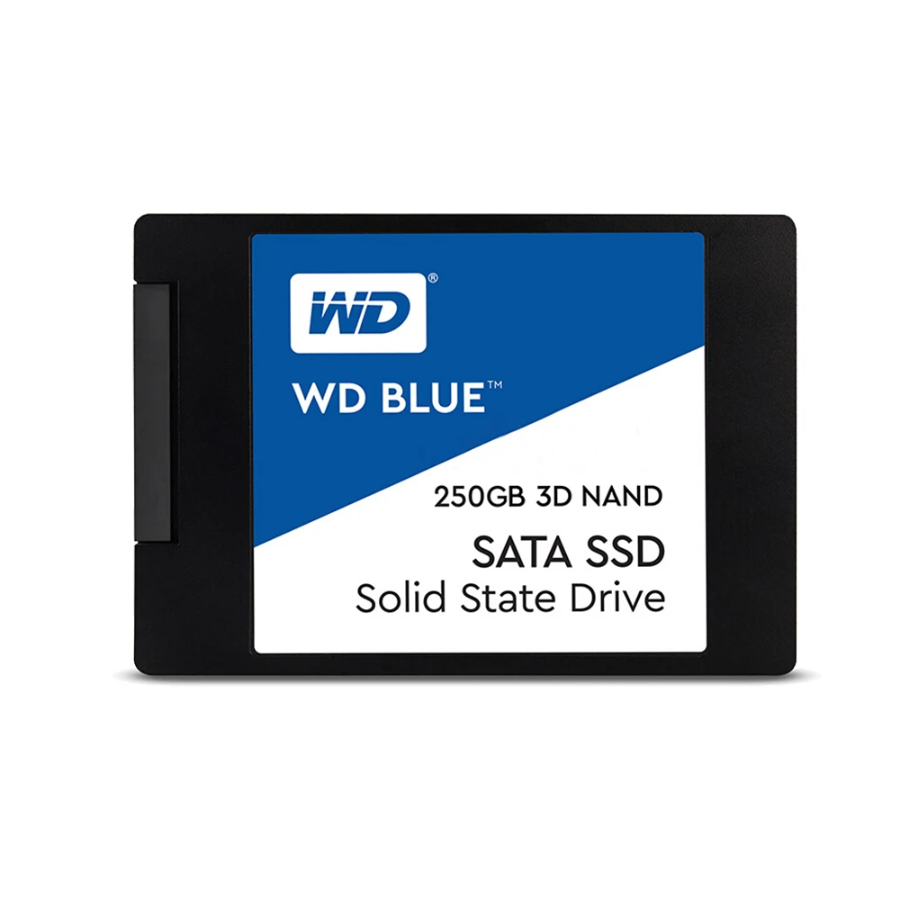 Твердотельный диск Western Digital WD Blue SSD Внутренний твердотельный 250 ГБ SATA 6 Гбит/с 2 5