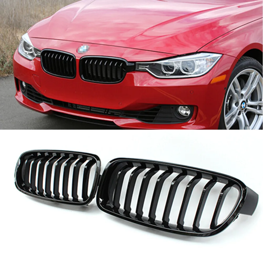 Глянцевый черный гриль racin F30 F31 для BMW 3 серии седан Touring 318i 320i 328i 335i 316d 318d 320d 325d