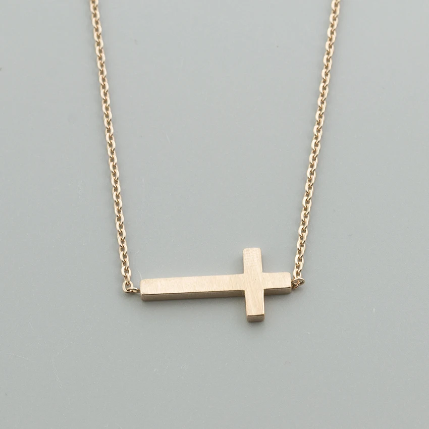 Винтажное ожерелье Jesus Cross мужская и женская религиозная бижутерия из