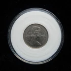 10 капсула для монет, держатель для монет, защитный чехол для монет, подходит для Великобритании Five Pence, подходит для диаметром 18 мм 23 мм 28 мм 33 мм 38 мм, круглая белая губка