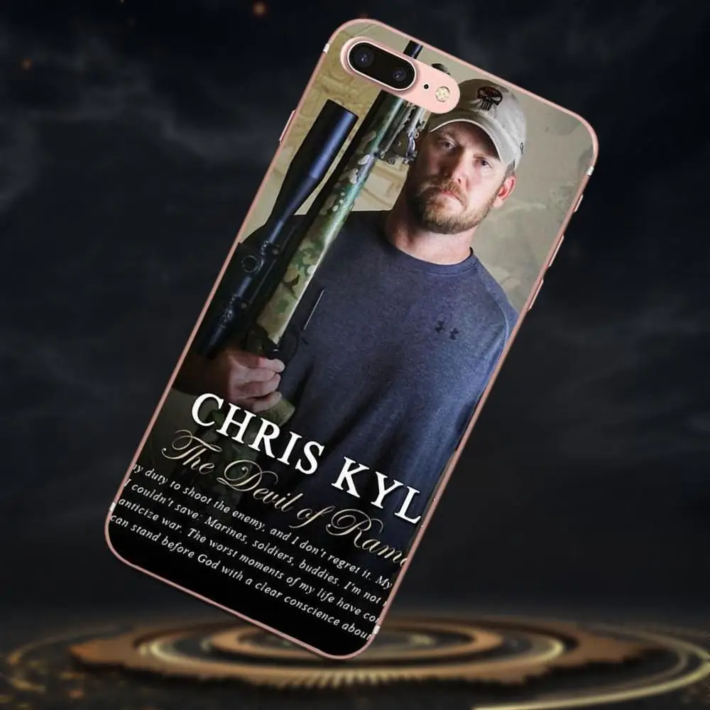 American Sniper Chris Kyle For Xiaomi Redmi Note 2 3 3S 4 4A 4X 5 5A 6 6A Pro Plus Soft TPU Print Case | Мобильные телефоны и