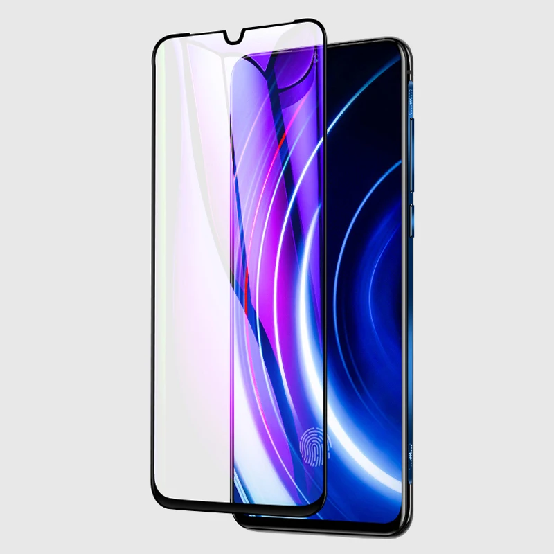 Закаленное стекло с полным покрытием для Vivo Y17 2019 защитная пленка экрана |