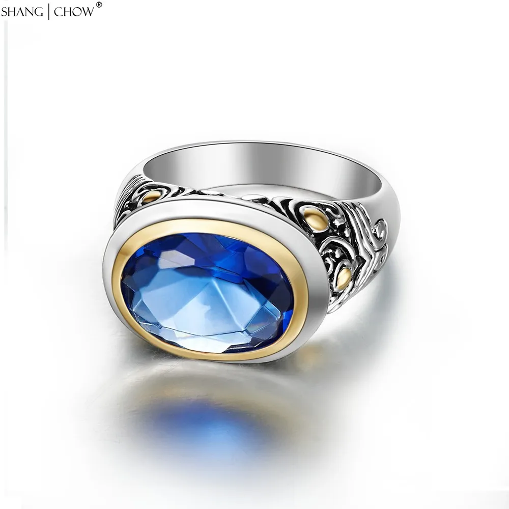 Женское кольцо из серебра 925 пробы с синим кварцем|925 sterling silver ring|sterling ringsrings for women |