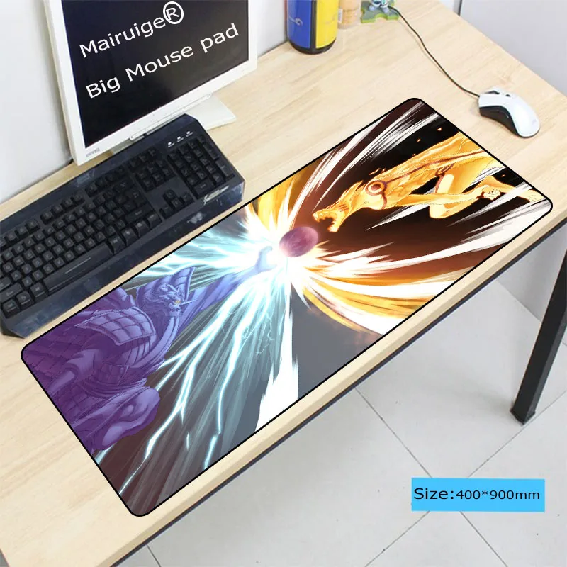 

Mairuige Cartoons Japanese Anime Computer Mouse Pad Large Mousepads Decorate Your Desk Non-Skid Rubber Pad lock Edge Mouse Pad