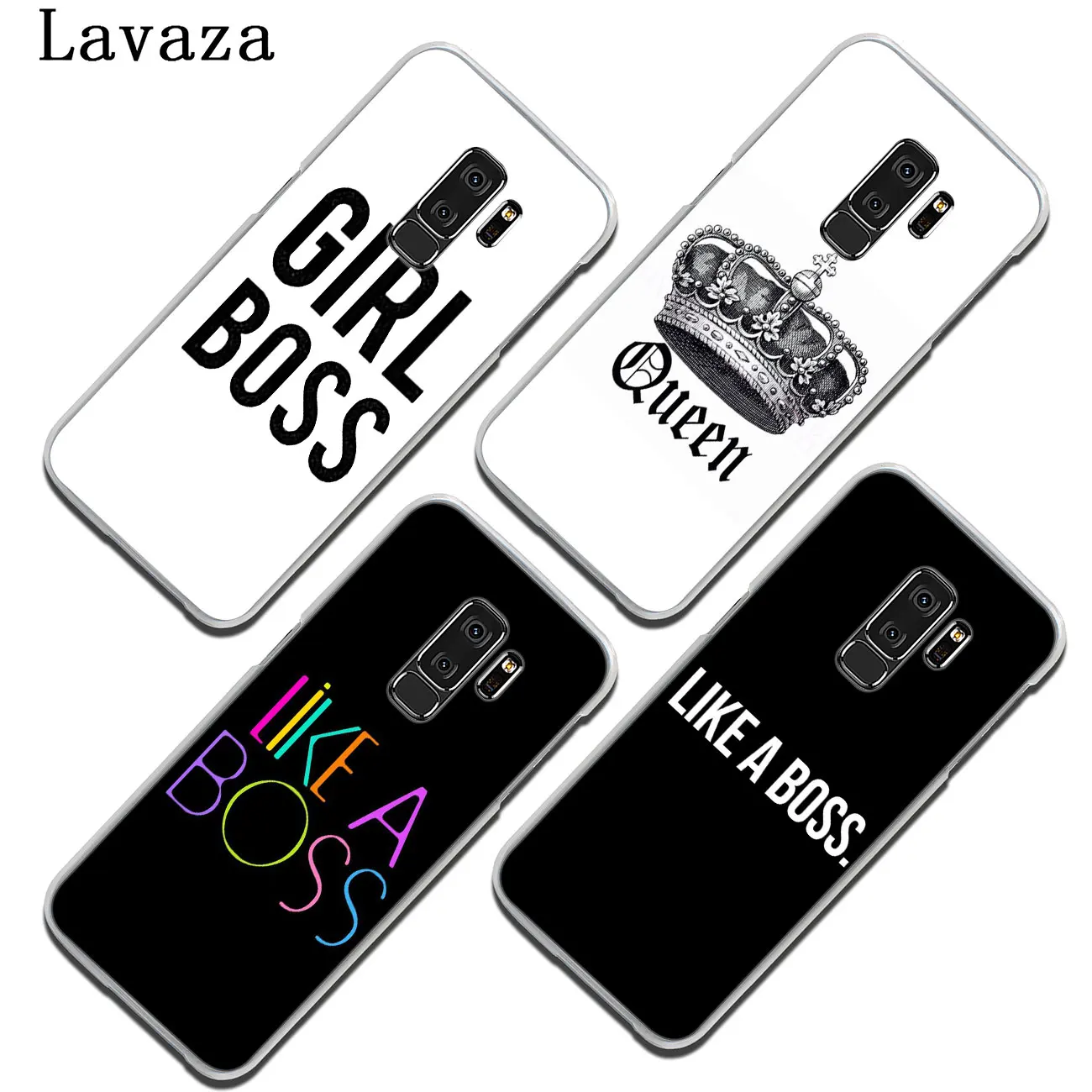 Жесткий чехол для телефона Lavaza boss King queen для samsung Galaxy S7 S6 Edge S8 S9+ S10 Plus S10E