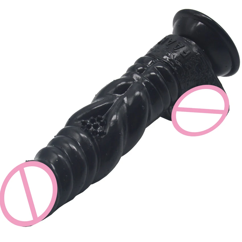 MLSice винтовая нить Животное Динозавр фаллоимитатор реалистичный мягкий