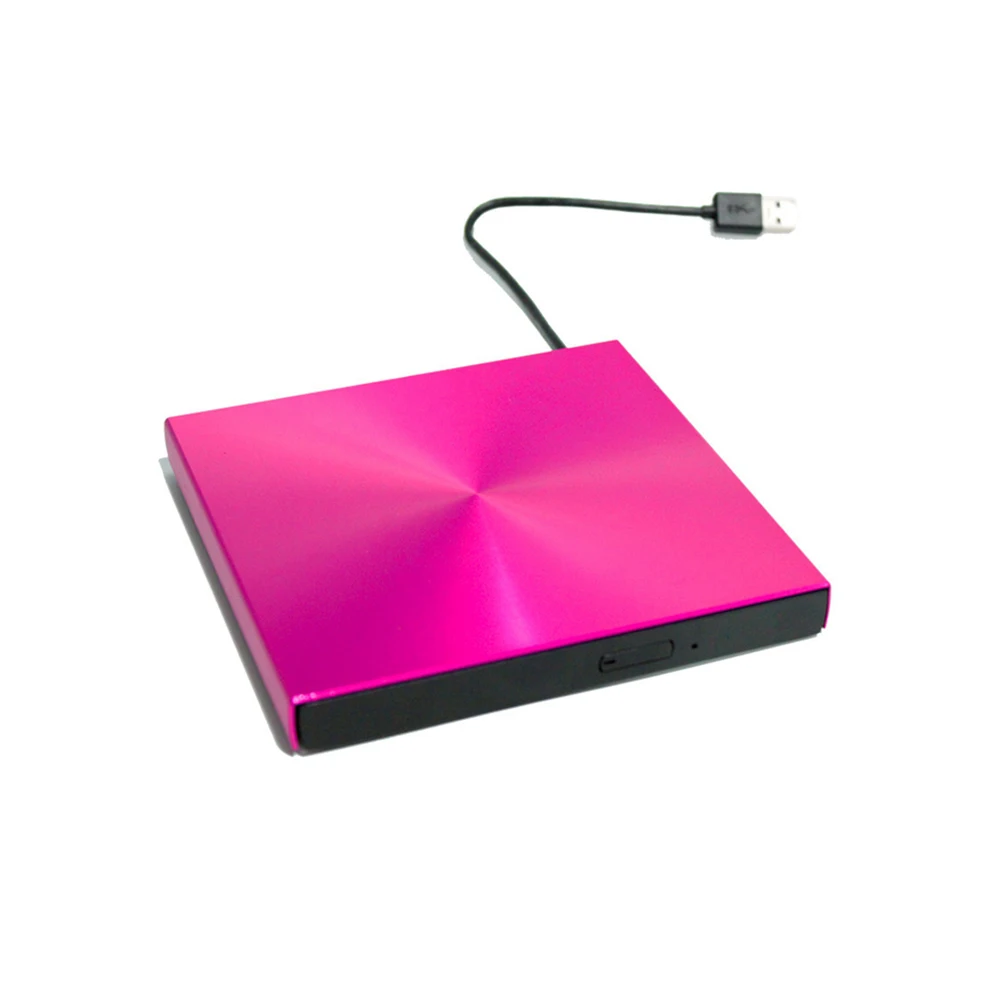 Maikou USB 3,0 алюминиевый сплав внешнее записывающее устройство для DVD CD-плеер тонкий серебряный новая модель оптического привода для ноутбука рекордер