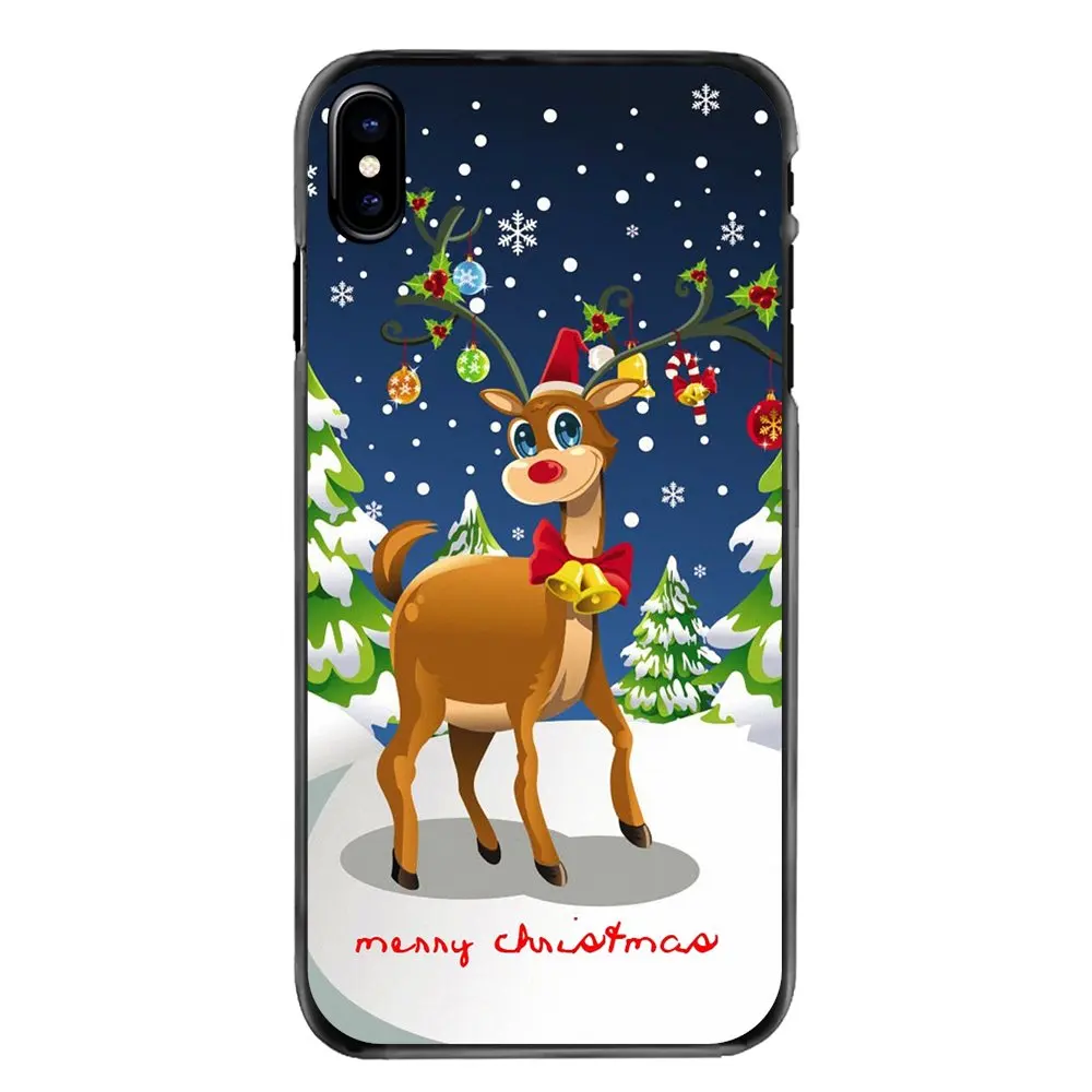 Merry Christmas Love Animal wild Elk Deer For Samsung Galaxy Note 2 3 4 5 S2 S3 S4 S5 MINI S6 S7 edge S9 S8 Plus Cell Phone Case |