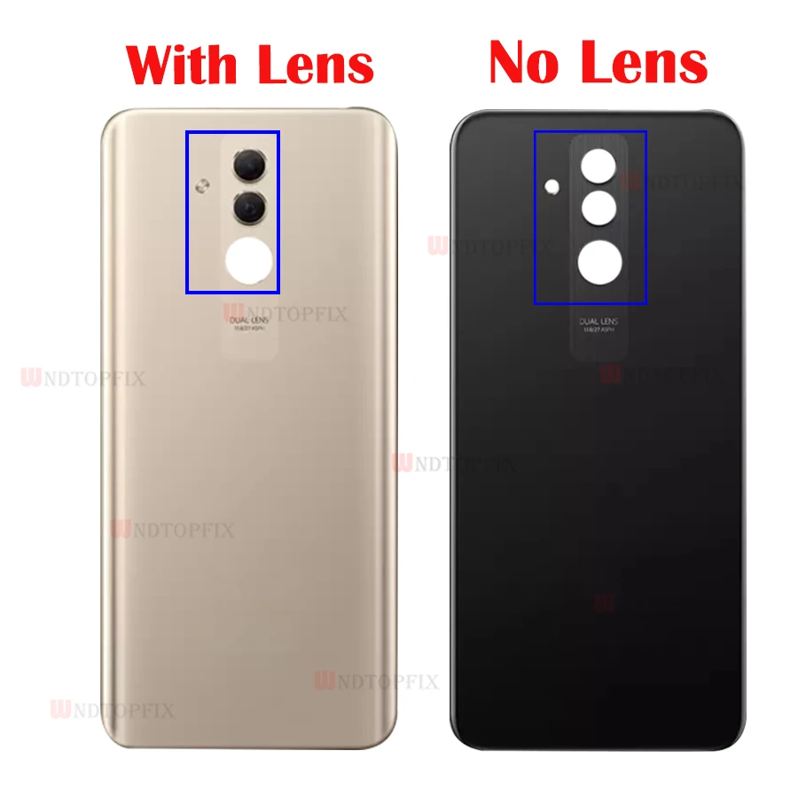 Задняя крышка батарейного отсека для Huawei Mate 20 Lite стеклянная | Мобильные телефоны