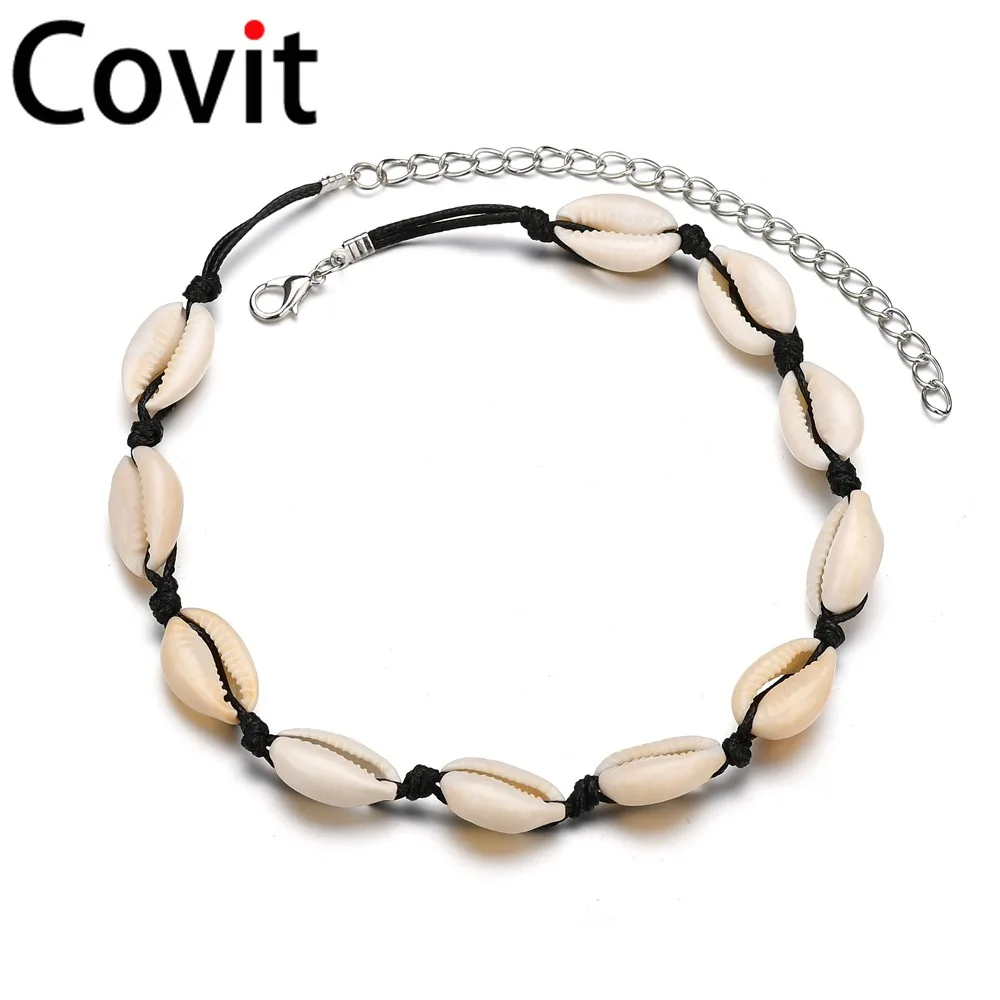 Covit 2019 Новое поступление натуральная ракушка ожерелье для женщин богемные