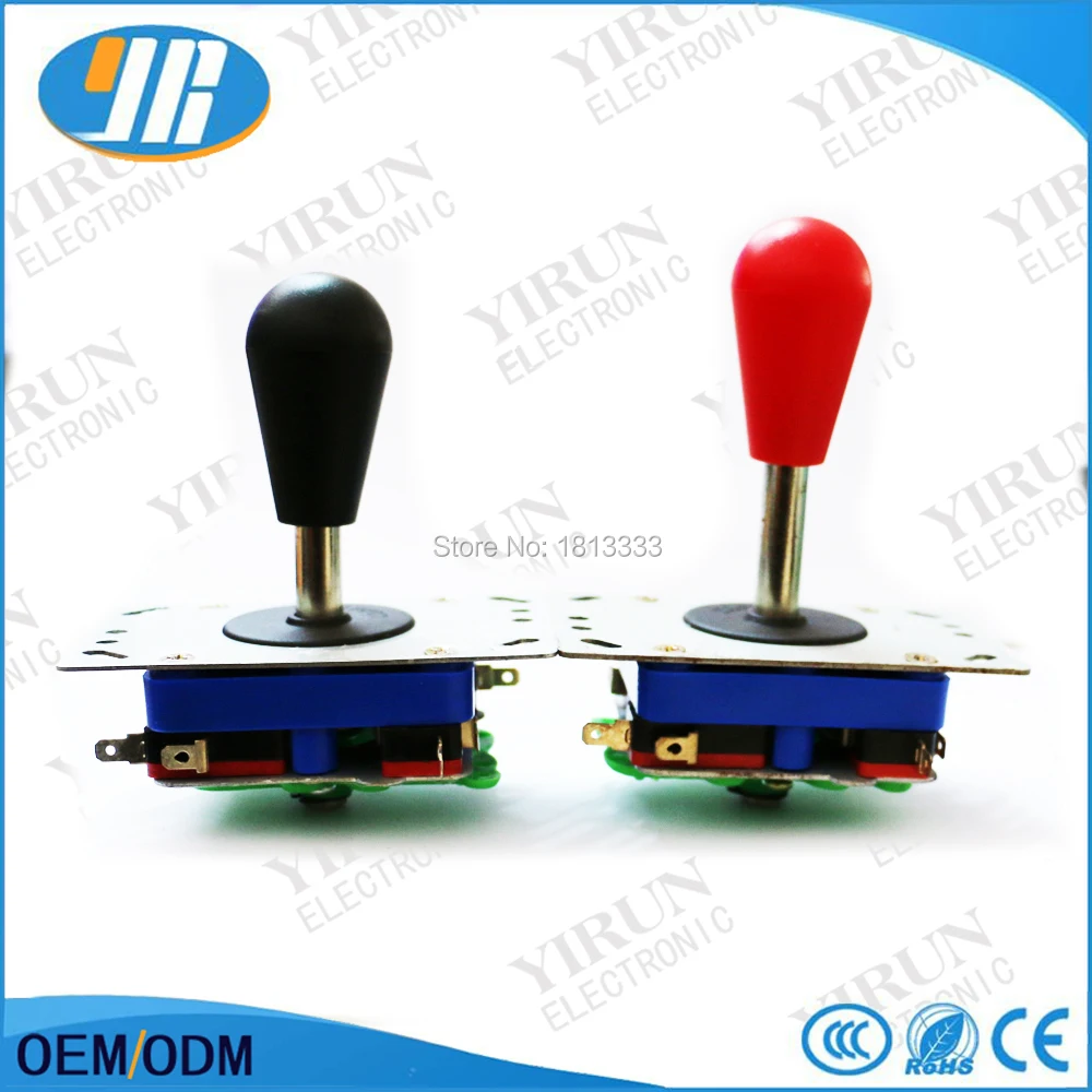 

4pcs American style joystickOval ball top Long / Short shaft ZIPPY Joystick Arcade Rocker Jamma mame