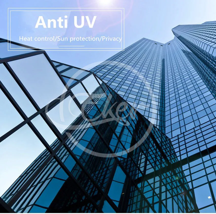 Тонировка Тонировочная пленка Бесплатная доставка 1.52 м * 30 VLT 12% зеркало зеленый