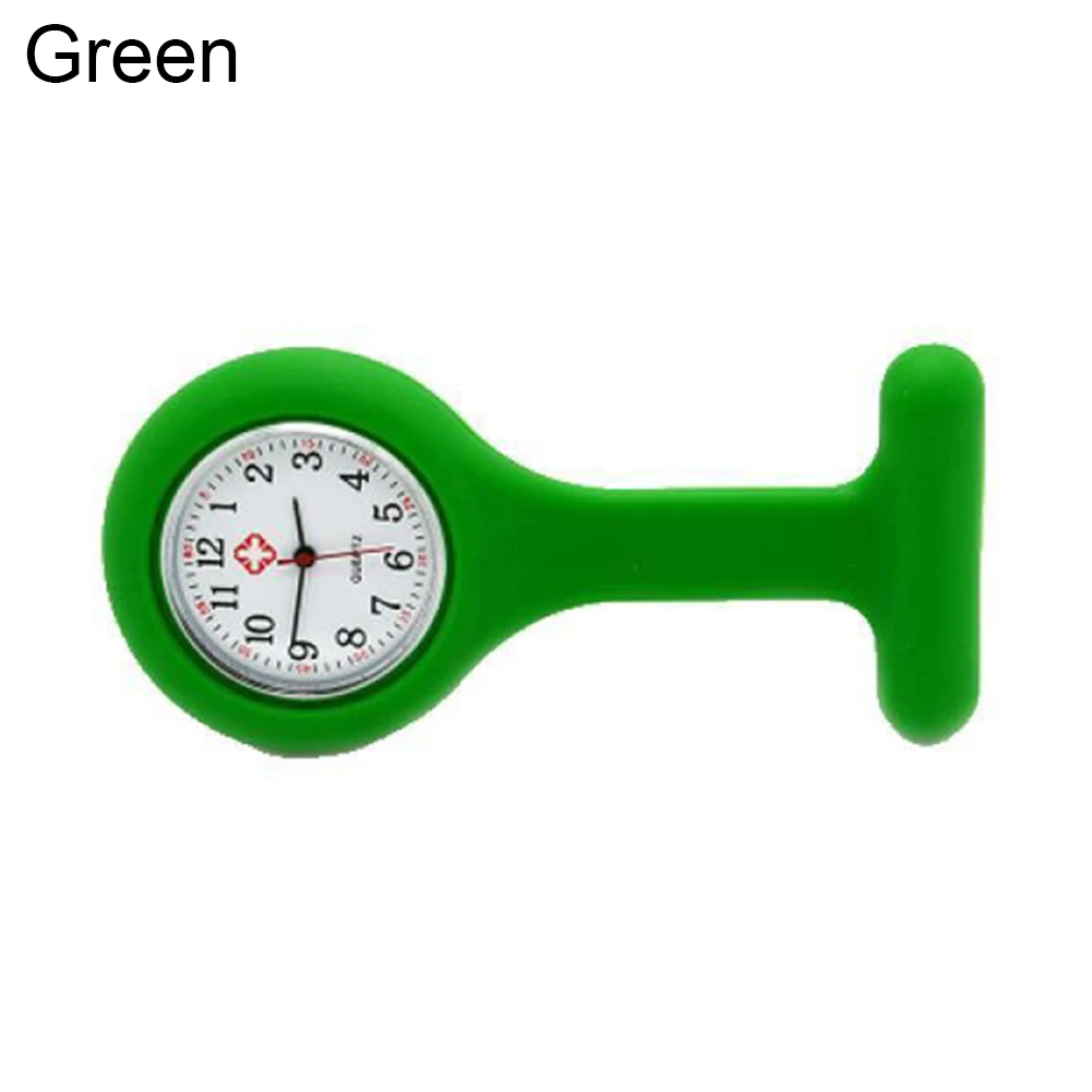 

Silicone Nurse Watch Brooch Fob Pocket Tunic Quartz Movement Watch Watches dropshipping