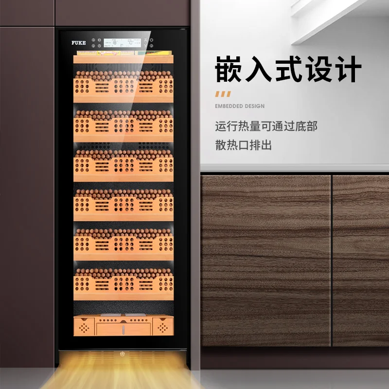 Светодиодный светильник для сигары с дисплеем Humidor Большой кулер сигар из