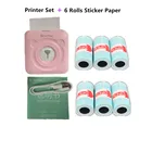 GOOJPRT Peripage фото принтер карманный мини-наклейка термопринтер Bluetooth портативный мини-принтер для Мобильные телефоны Android IOS Телефон