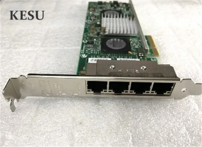 Сетевая карта PCI-E x4 4 порта 1000 Мбит/с bcm5709C | Компьютеры и офис