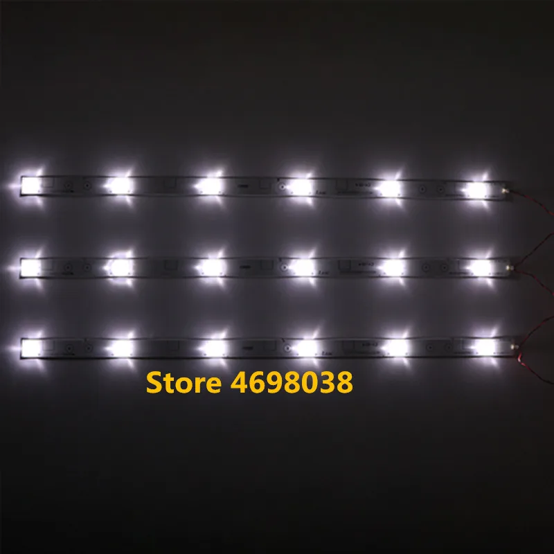 3pcs/set 570mm LED Backlight strip 6 lamp For Hisense 32&quotTV LED32K20JD LED32K30JD E227809 LED32EC260JD LED32EC110JD HXF-S 6V/LED | Лампы и