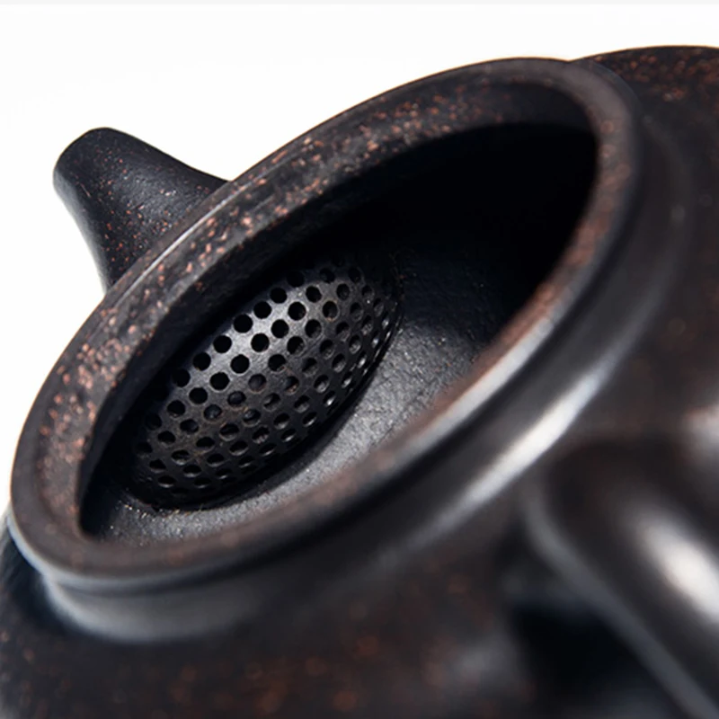 Аутентичный старинный чайник из исинской глины 260cc китайская чайная посуда