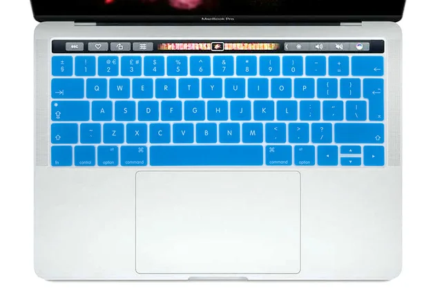 Чехол на клавиатуру для нового MacBook Pro с сенсорной панелью 13 или 15 дюймов A1989 A90 A1706