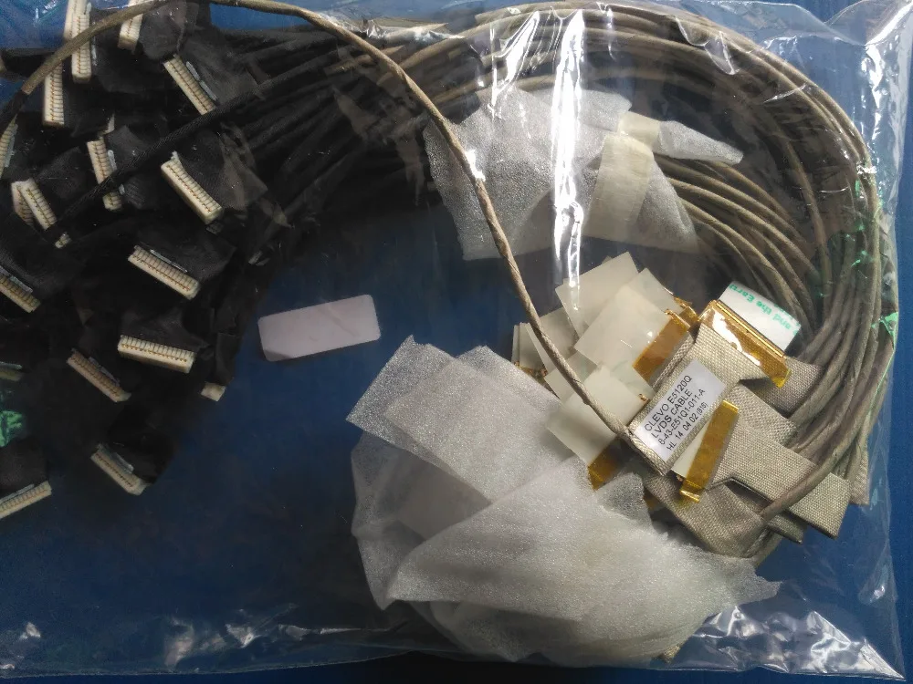 Бесплатная доставка Новый оригинальный кабель CLEVO E5120Q LVDS 6 43 E51Q1 011 A|clevo lvds cable|cable