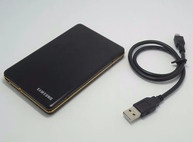 Новый 2015 Samsung Жесткий диск 2 ТБ 2.5 &quot2.0 Портативный USB Диск HDD Черный Внешний 3 Год
