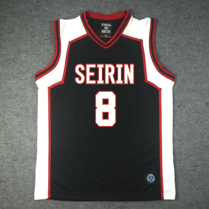 

Kuroko's Basketball Kuroko No Basket Seirin High School No.8 Mitobe Rinnosuke Cosplay Vest Basketball Jersey