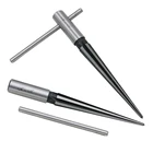 T Развёртка с рукояткой, 3-13 мм5-16 мм 1:10 коническийрифленый, Расширитель отверстий моста, снятие фаски, инструмент для деревообработки гитары