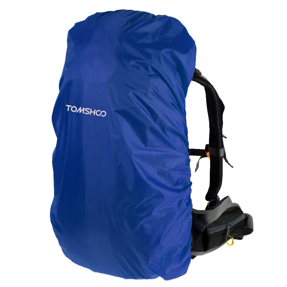TOMSHOO 40L-50L рюкзак дождевик Портативный Сверхлегкий плечо защита водонепроницаемая сумка для наружного туризма кемпинга путешествия