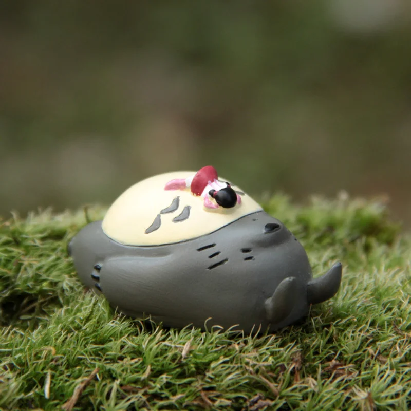 Полимерные статуэтки Miyazaki украшения &quotТоторо&quot животных миниатюры для