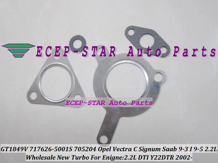 Турбокомпрессор GT1849V 717626 717626-5001S 705204-0001 для Opel Vectra Zafira Astra Signum SAAB 9-3 9-5 9 3 5 Y22DTR 2.2L
