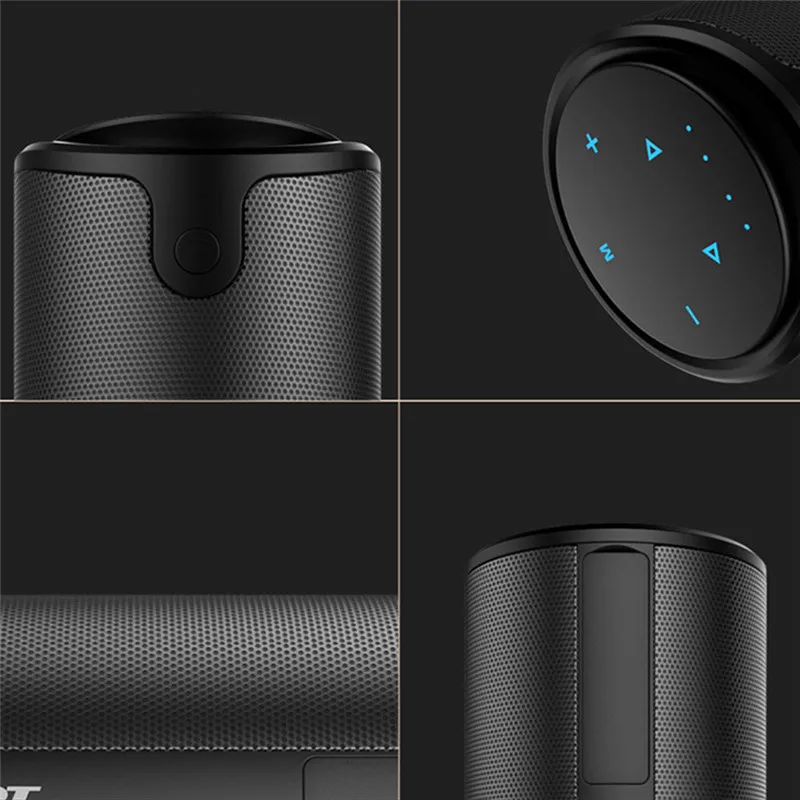 HiFi 3D стерео беспроводной Bluetooth динамик Колонка сенсорное управление Поддержка TF
