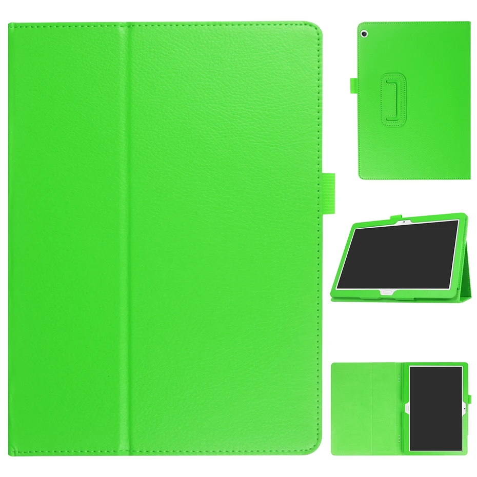 Чехол для huawei MediaPad M3 Lite 10 BAH-W09 BAH-AL00, тонкий складной чехол-подставка для huawei M3 Lite, 10,1 дюймов, чехол для планшета+ пленка+ ручка