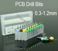 new 0 3mm to 1 2mm pcb print circuit board drill bitspcb cnc drill bits milling machinemini drill bitsfree shipping