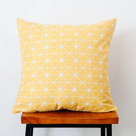 Cushion Covers Наволочки для подушек в скандинавском стиле с полосатым принтом, декор для домашнего стула, дивана, Рождественская наволочка для подушек, геометрические простые квадратные подушки - Цвет: Cushion Covers
