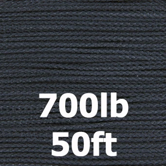 700lb 50ft 100lb-1200lb прочная кевларовая плетеная леска для рыбалки, кемпинга, снасти, кайт, леска, домашняя, для прогулок, шнур - Цвет: 700lb 50ft